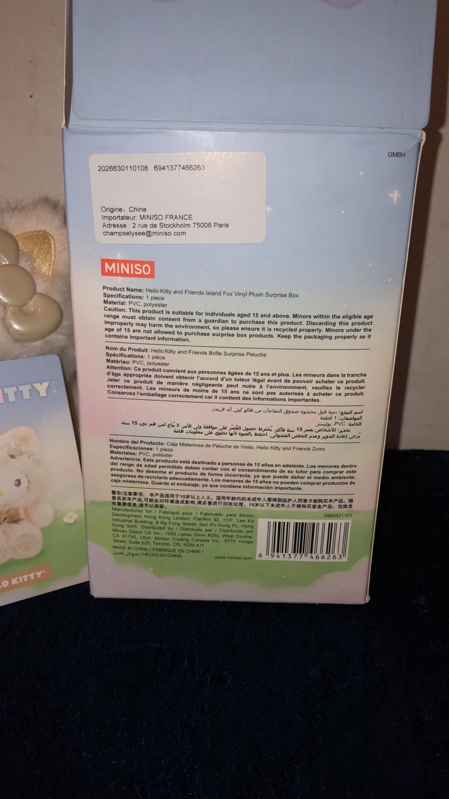 Peluche Helo Kitty and Friends 3