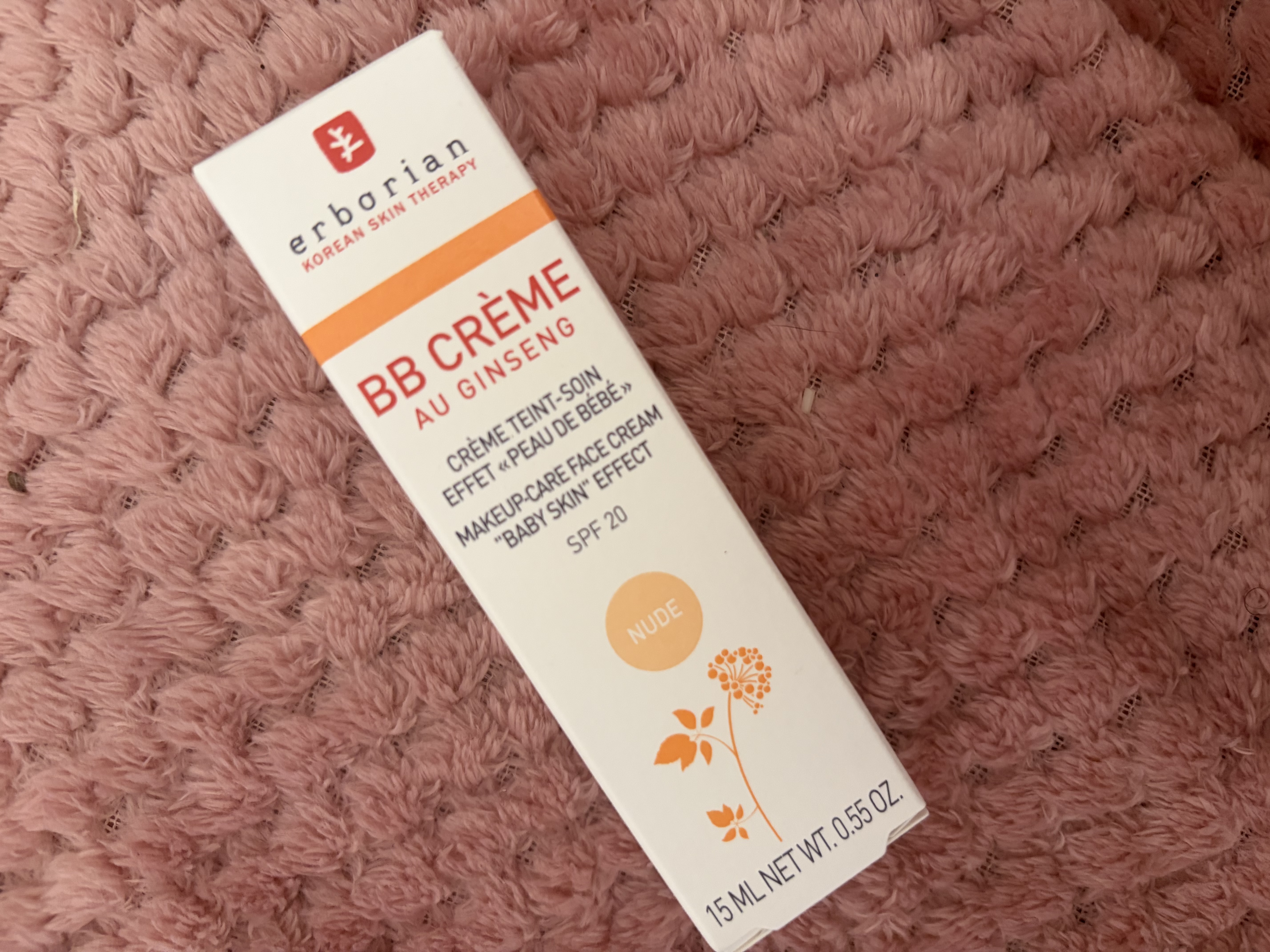 Erborian BB Crème au Ginseng SPF20 – Teinte Nude – 15ml 5