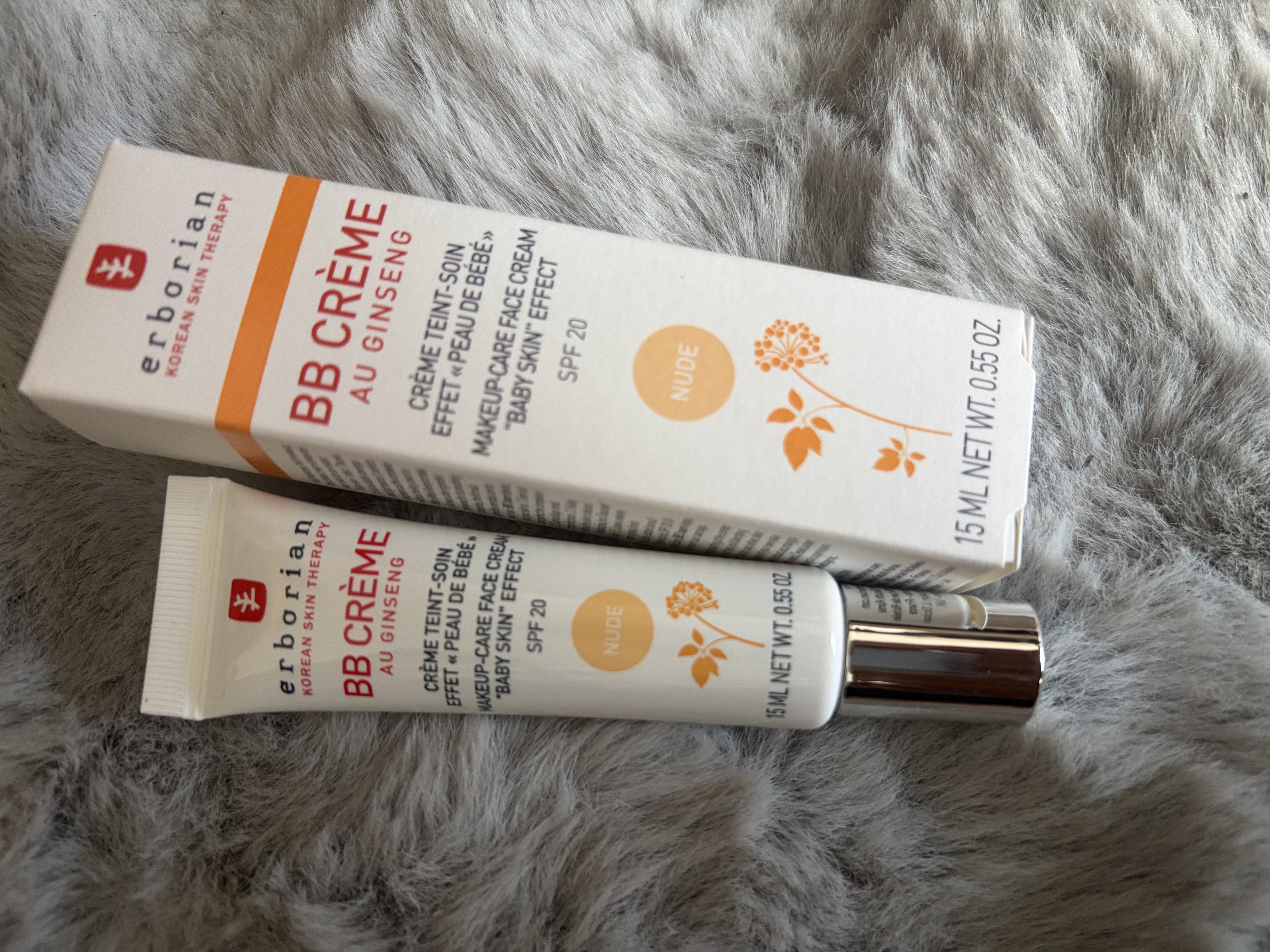 Erborian BB Crème au Ginseng SPF20 – Teinte Nude – 15ml