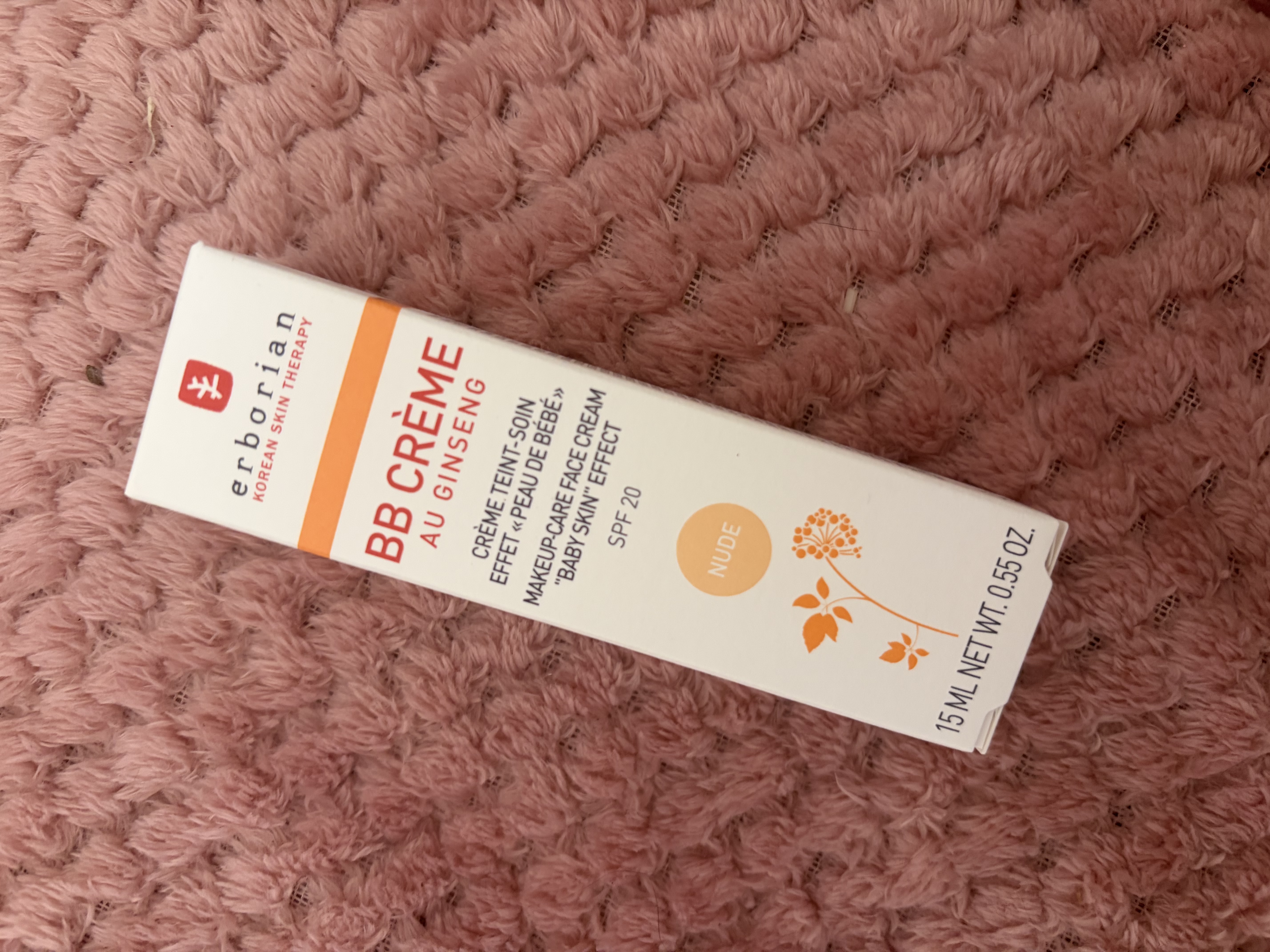 Erborian BB Crème au Ginseng SPF20 – Teinte Nude – 15ml 6