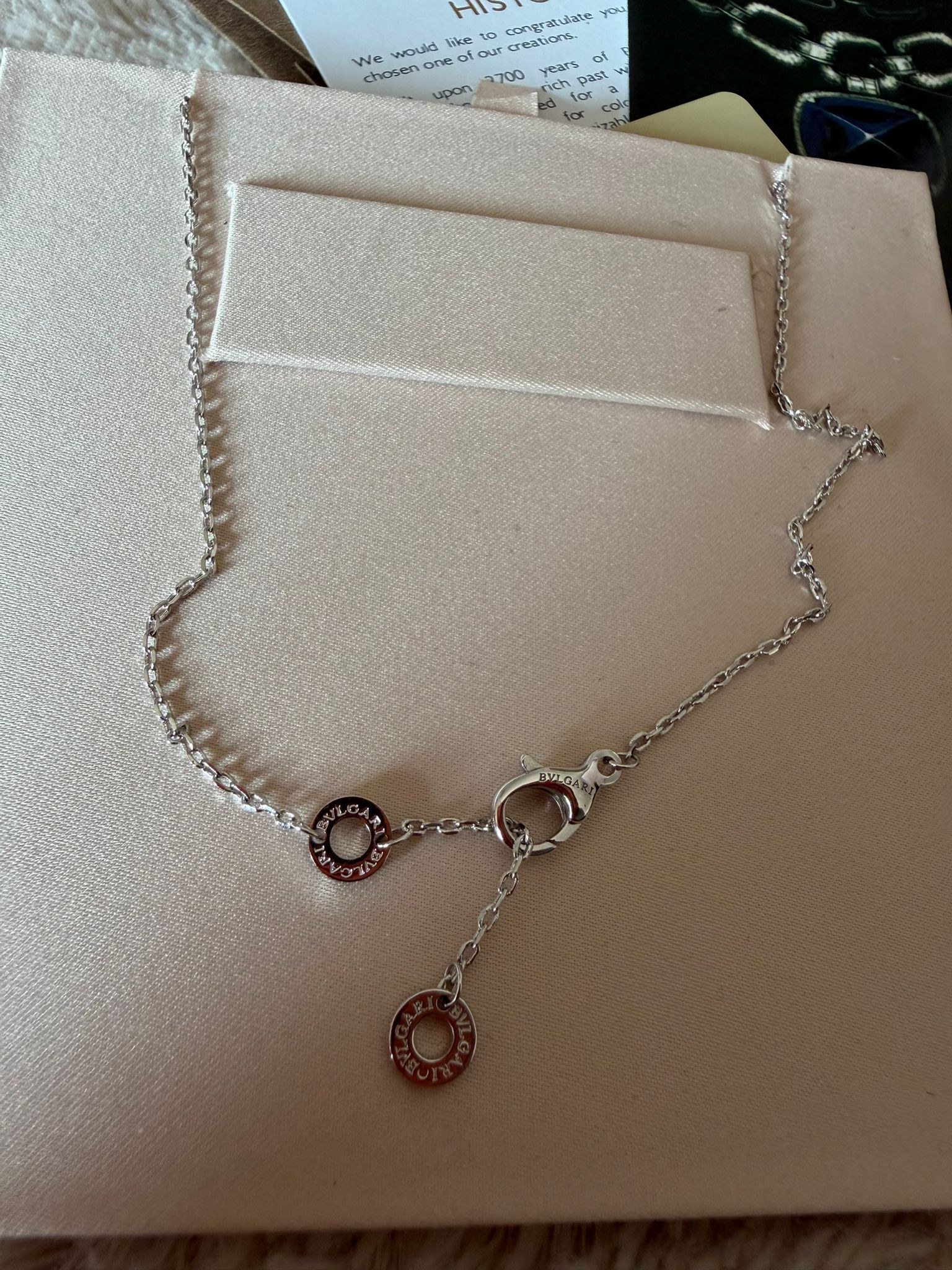 Collier bvlgari 8