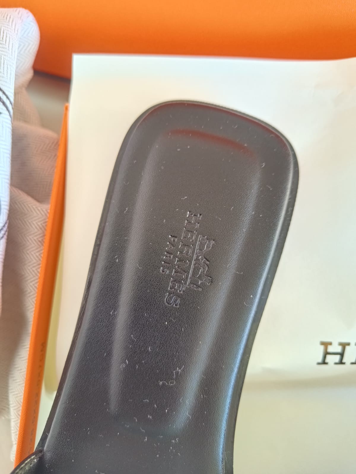 Claquette hermes 6