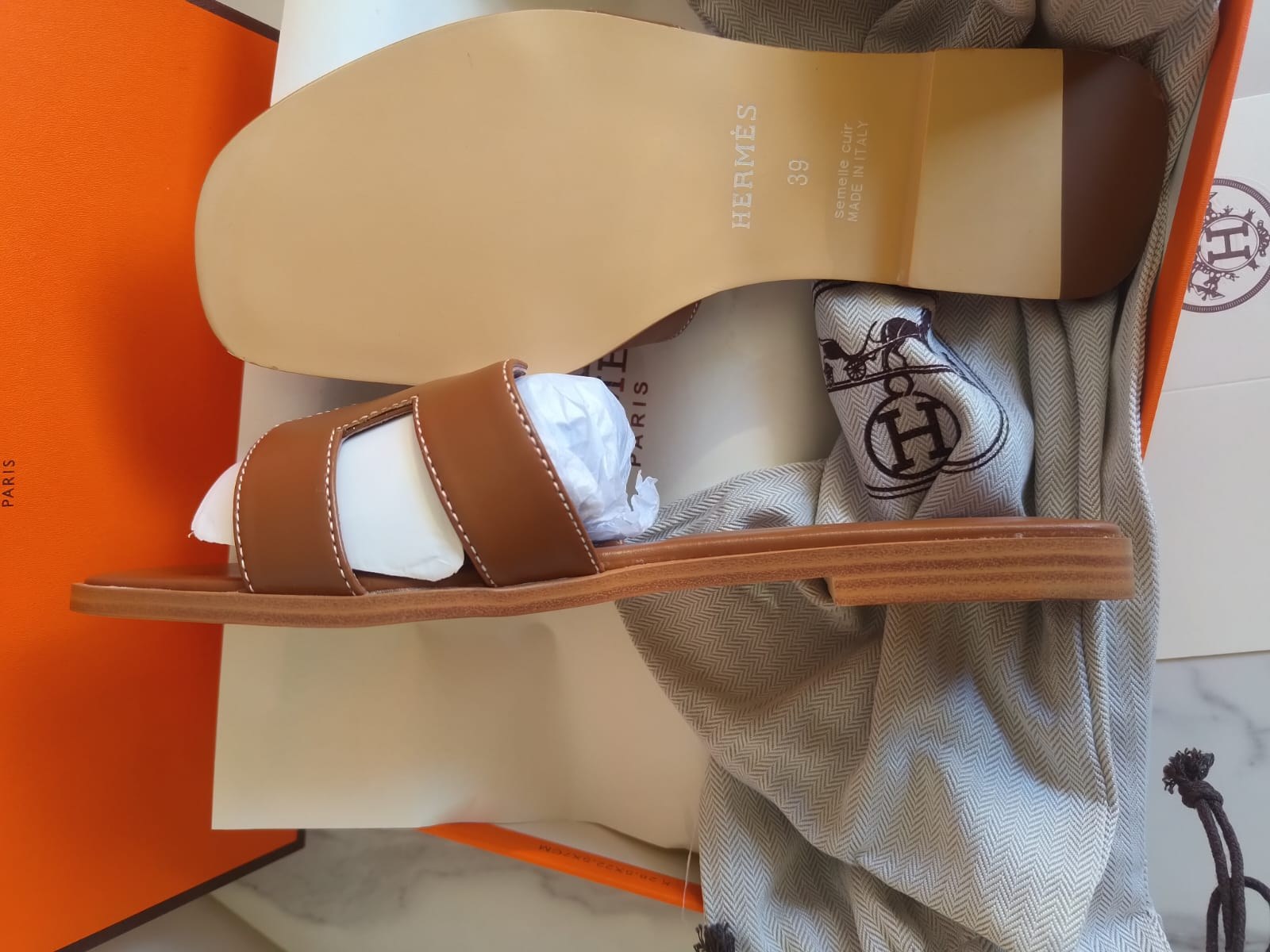 Claquette hermes 5