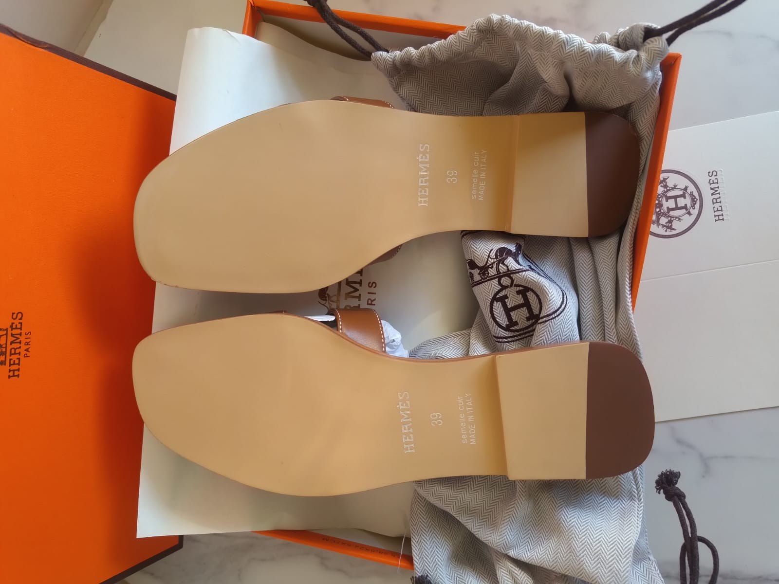 Claquette hermes 7