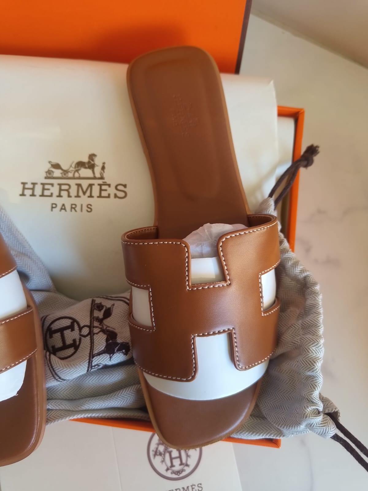 Claquette hermes 2