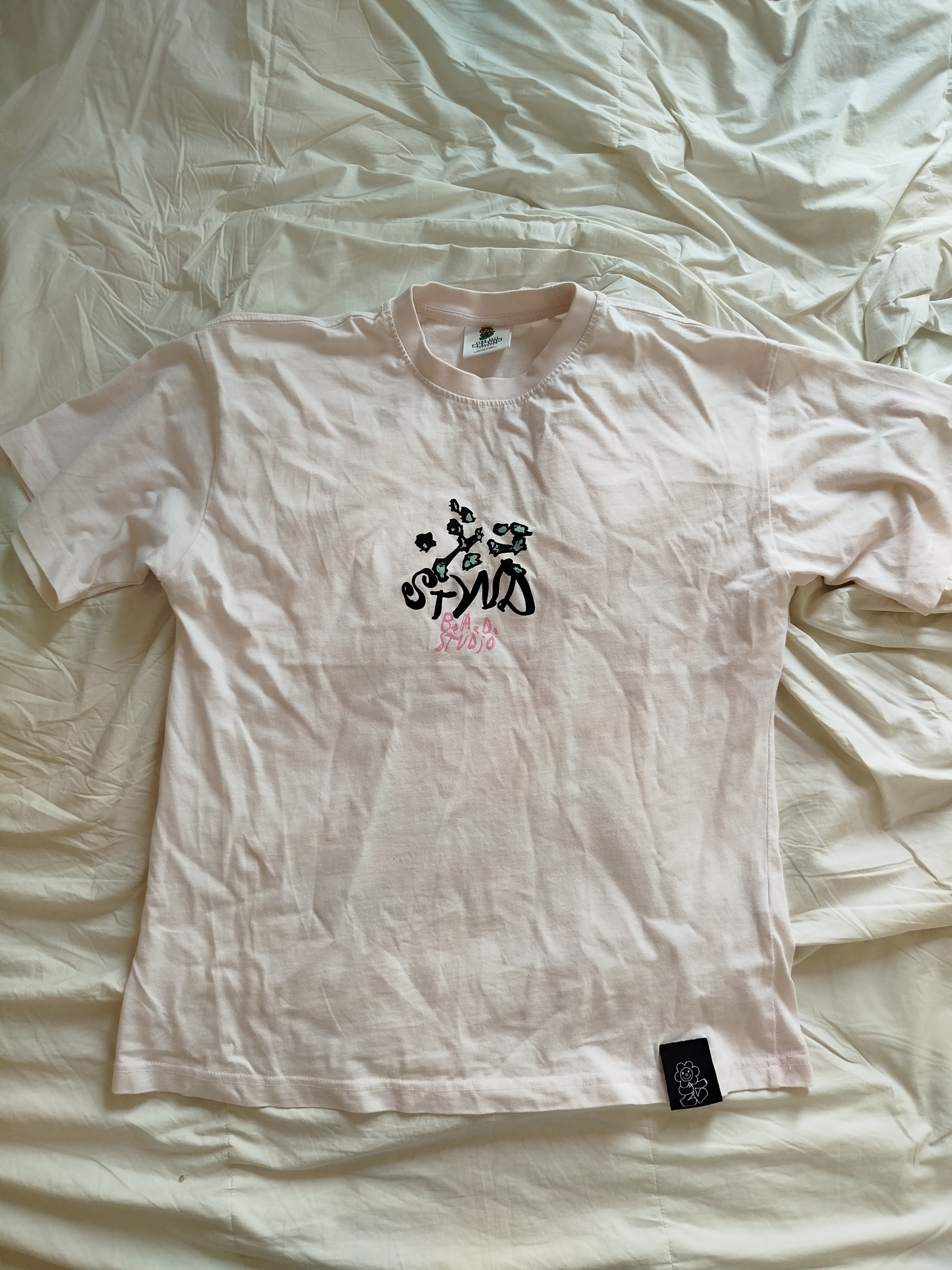 Camiseta Pull&Bear Rosa Size S