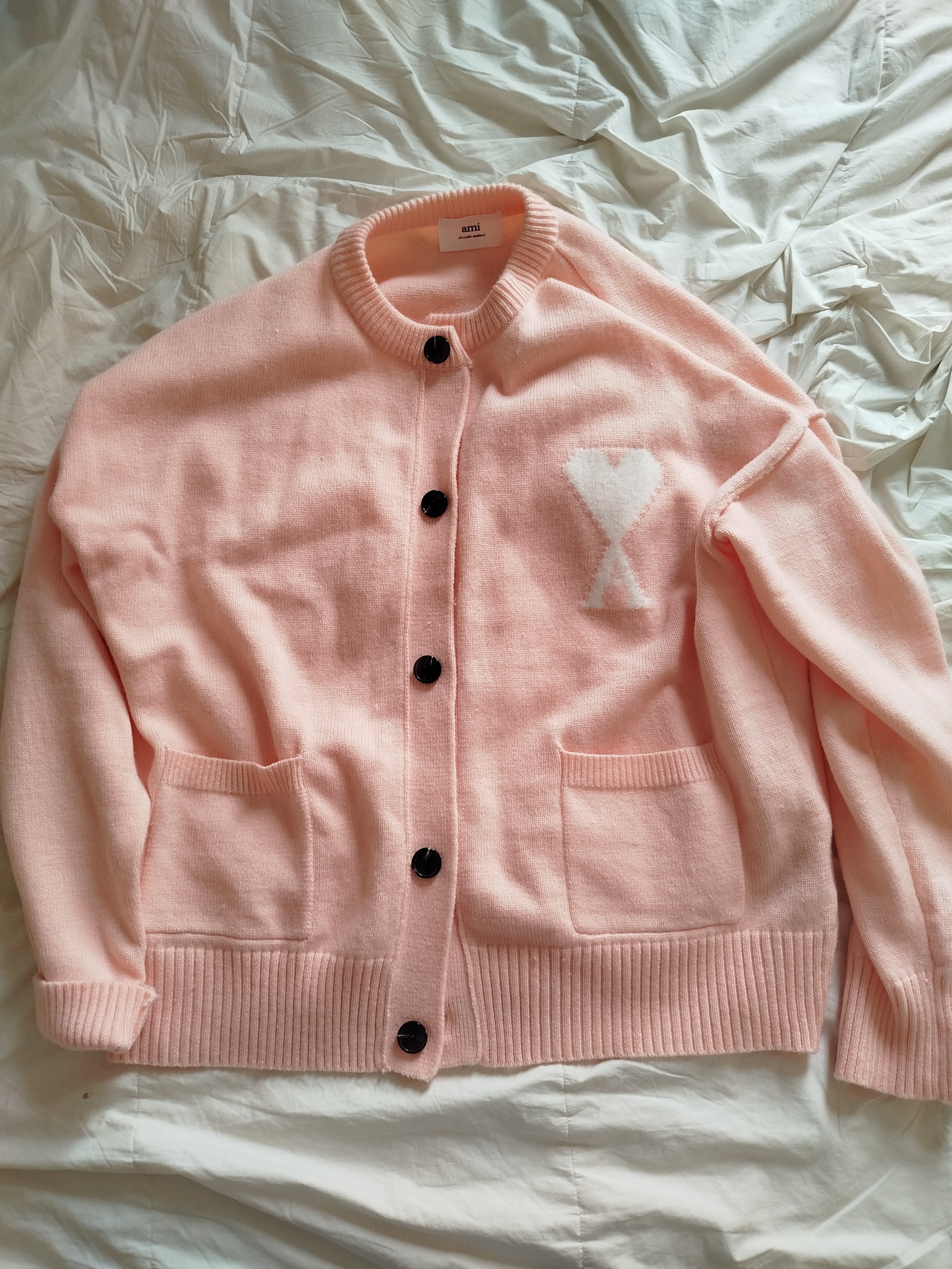 Cárdigan Ami Paris Rosa Size L