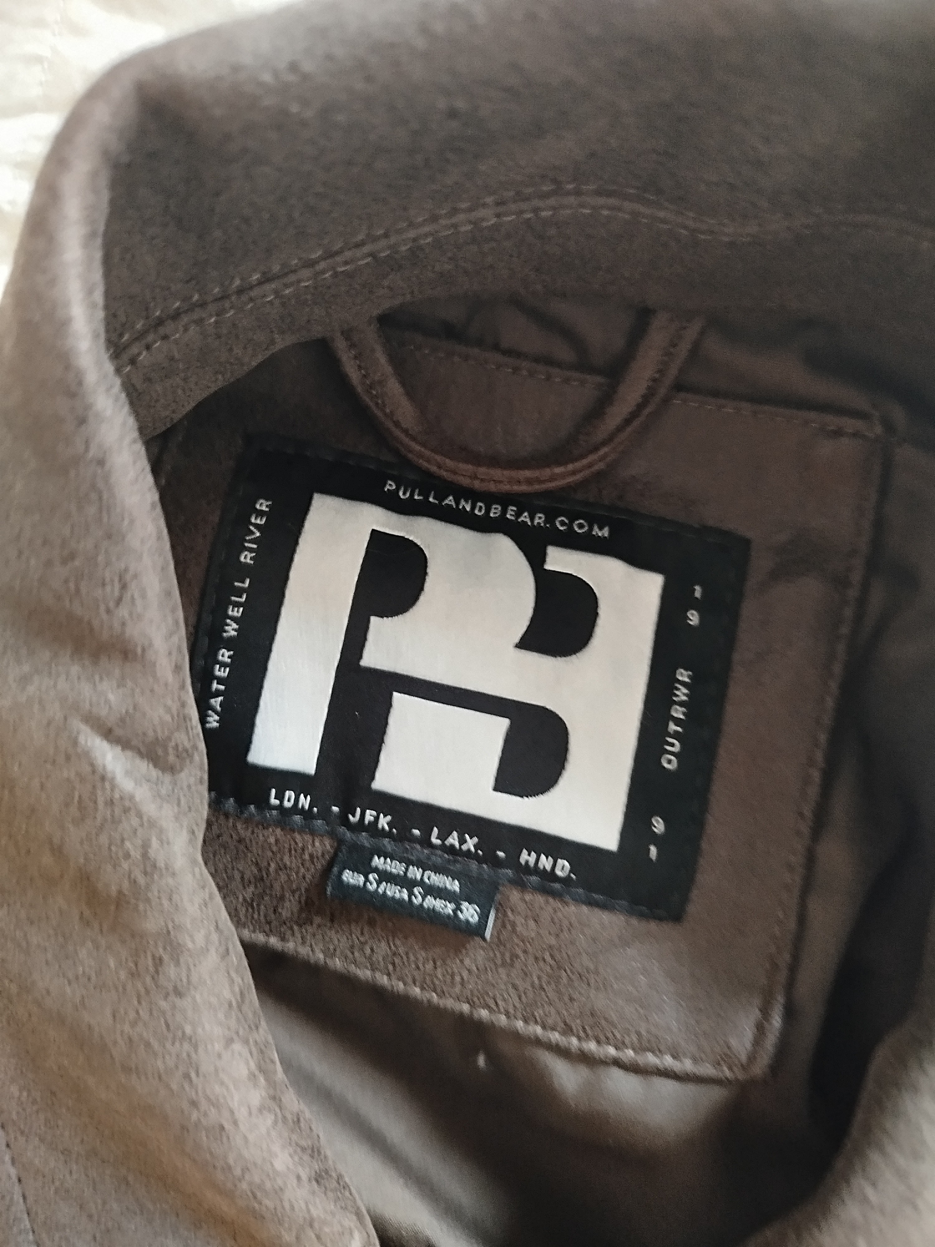 Chaqueta Pull&Bear Marrón Size S 4