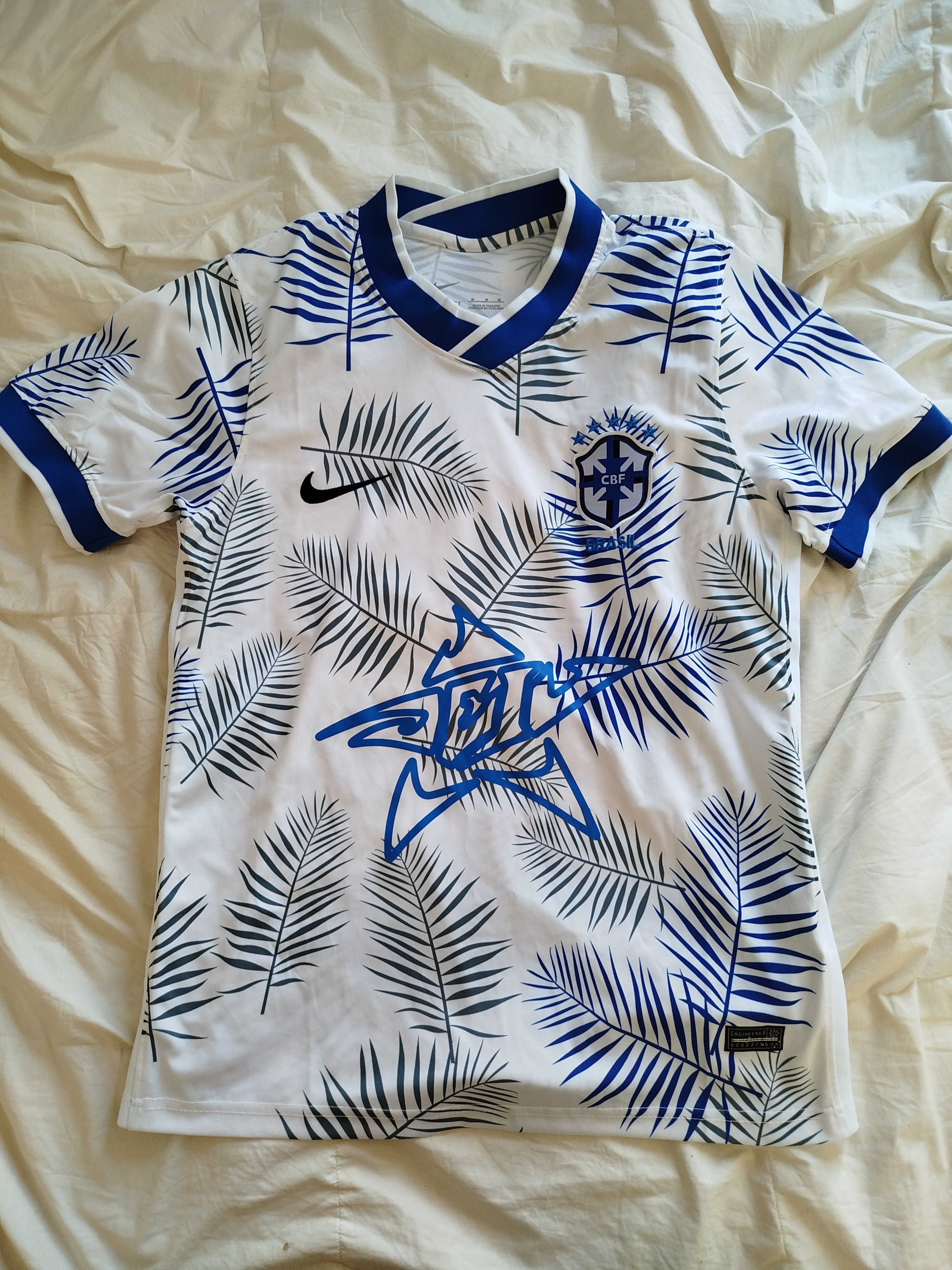 Camiseta Futbol Nike Brasil Dei V Talla M