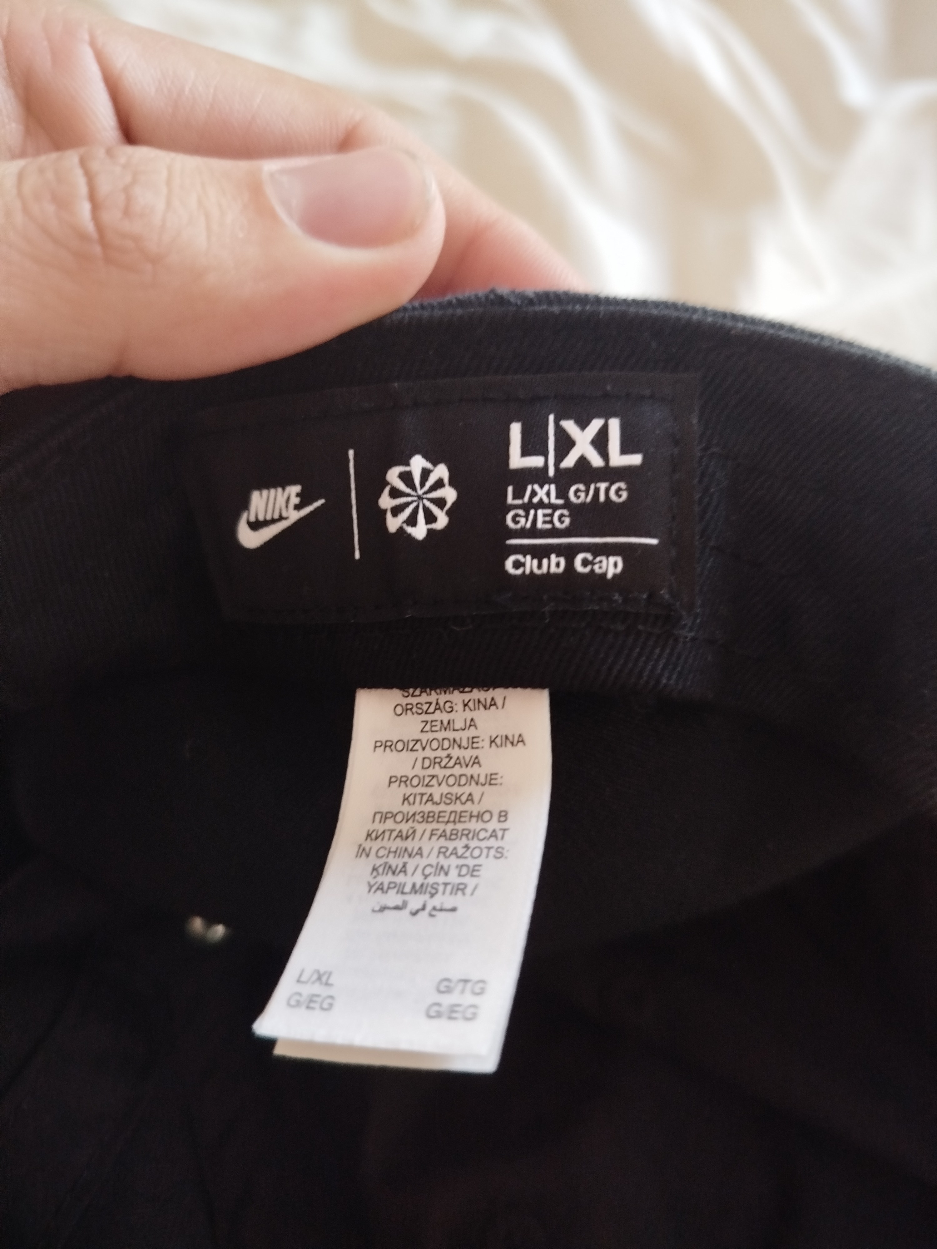 Gorra Nike Air Jordan Black Size L/XL 3