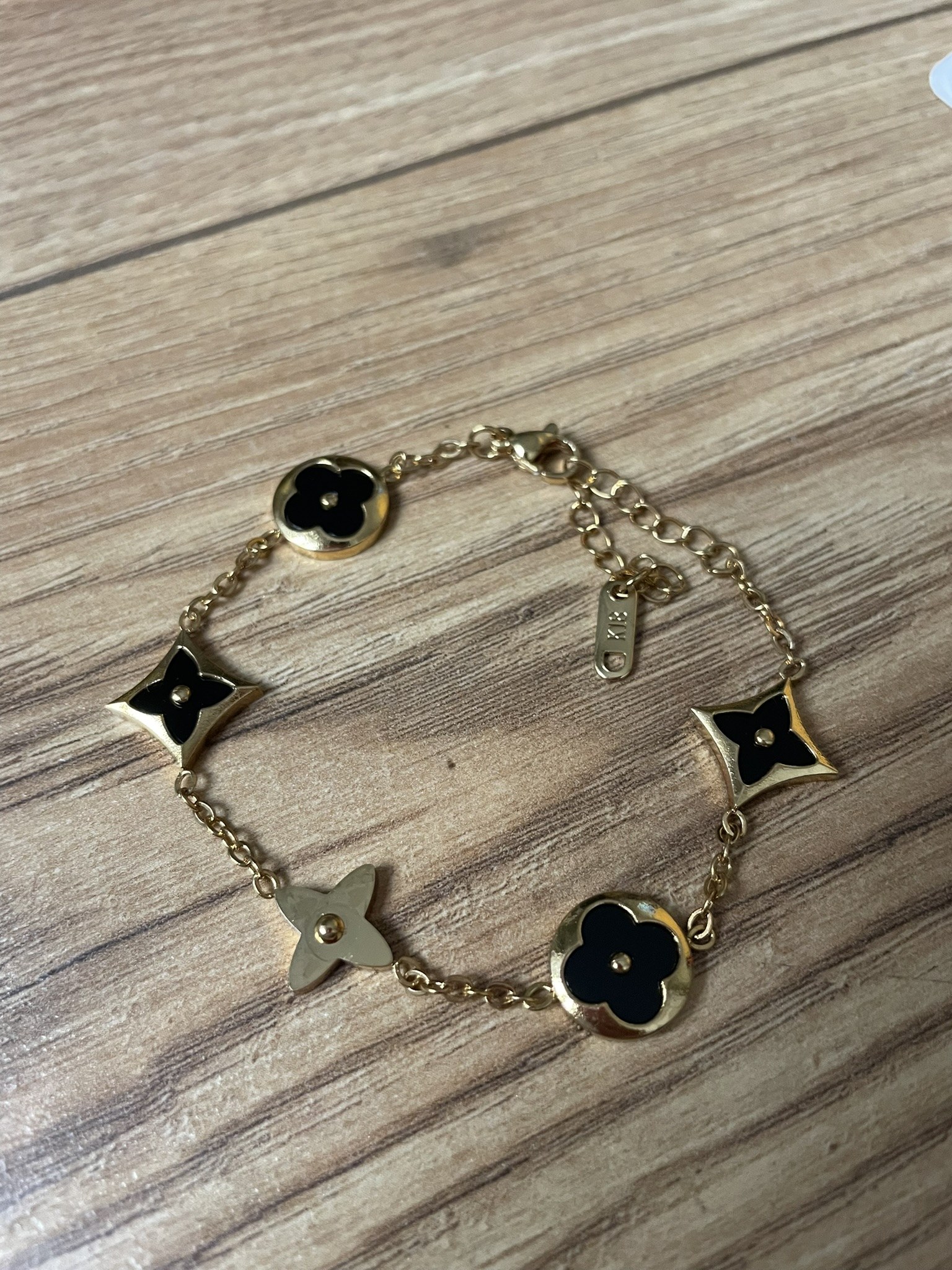 Bracelet Trèfle Noir 3