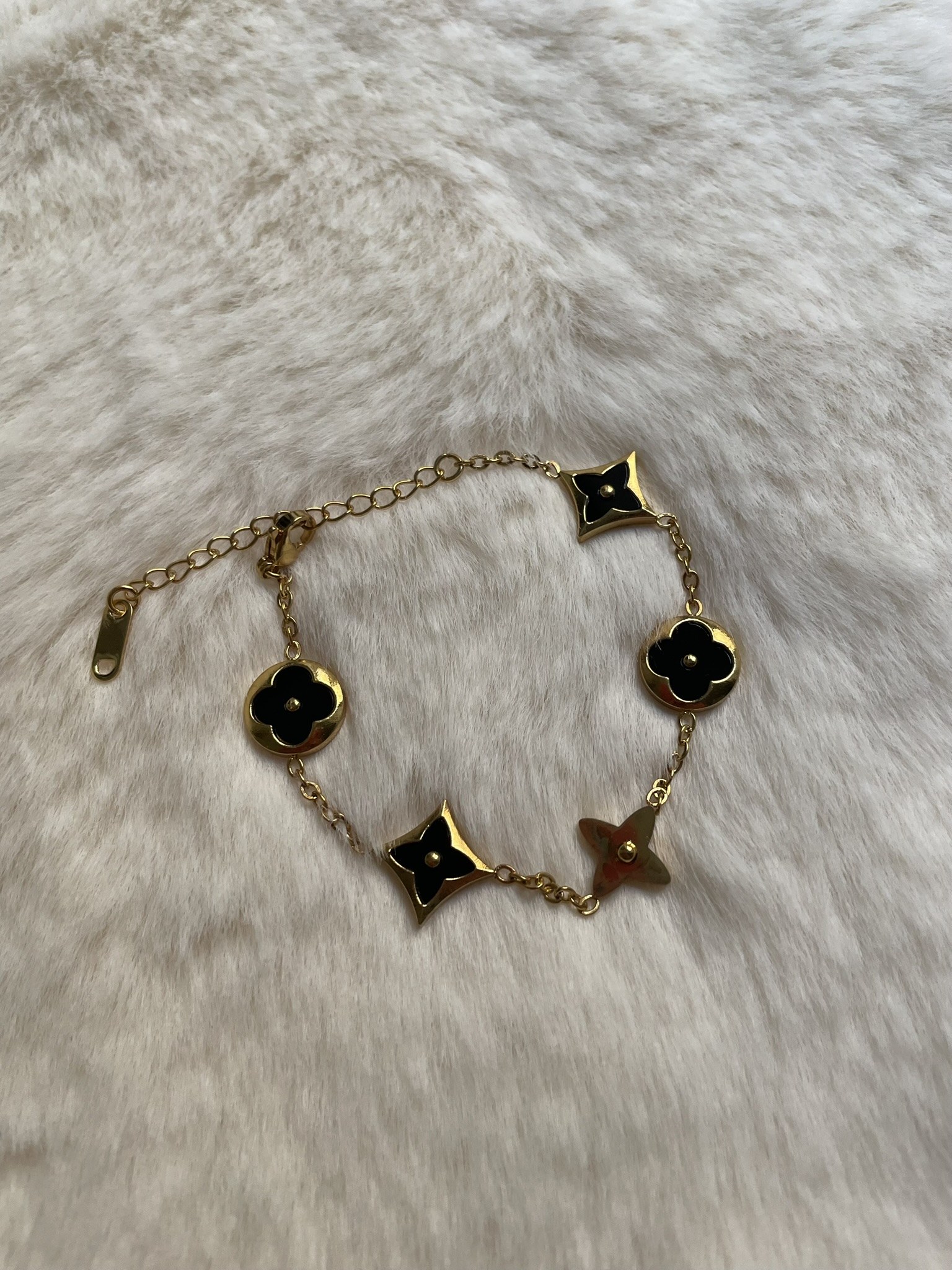 Bracelet Trèfle Noir 5