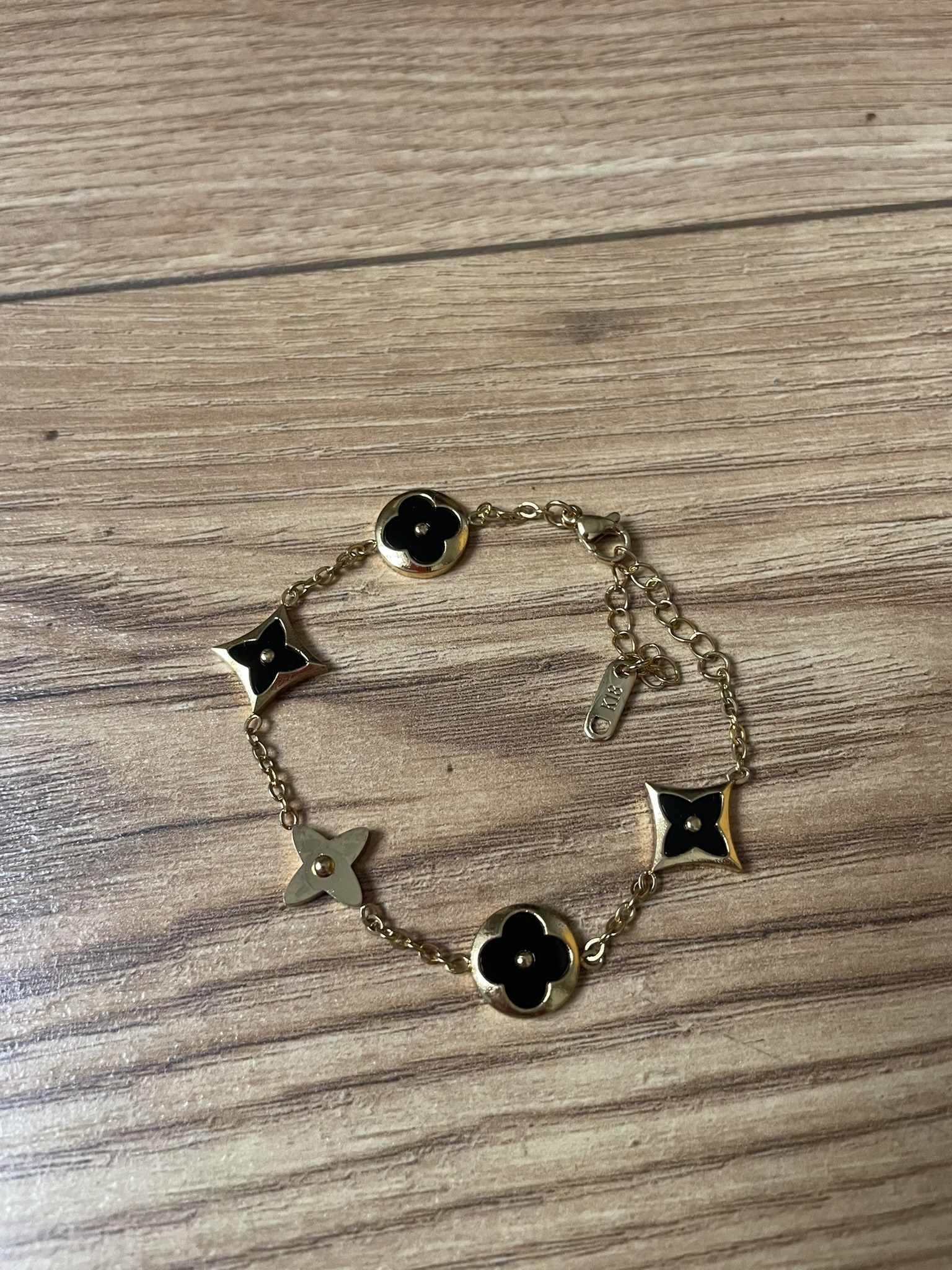Bracelet Trèfle Noir 2
