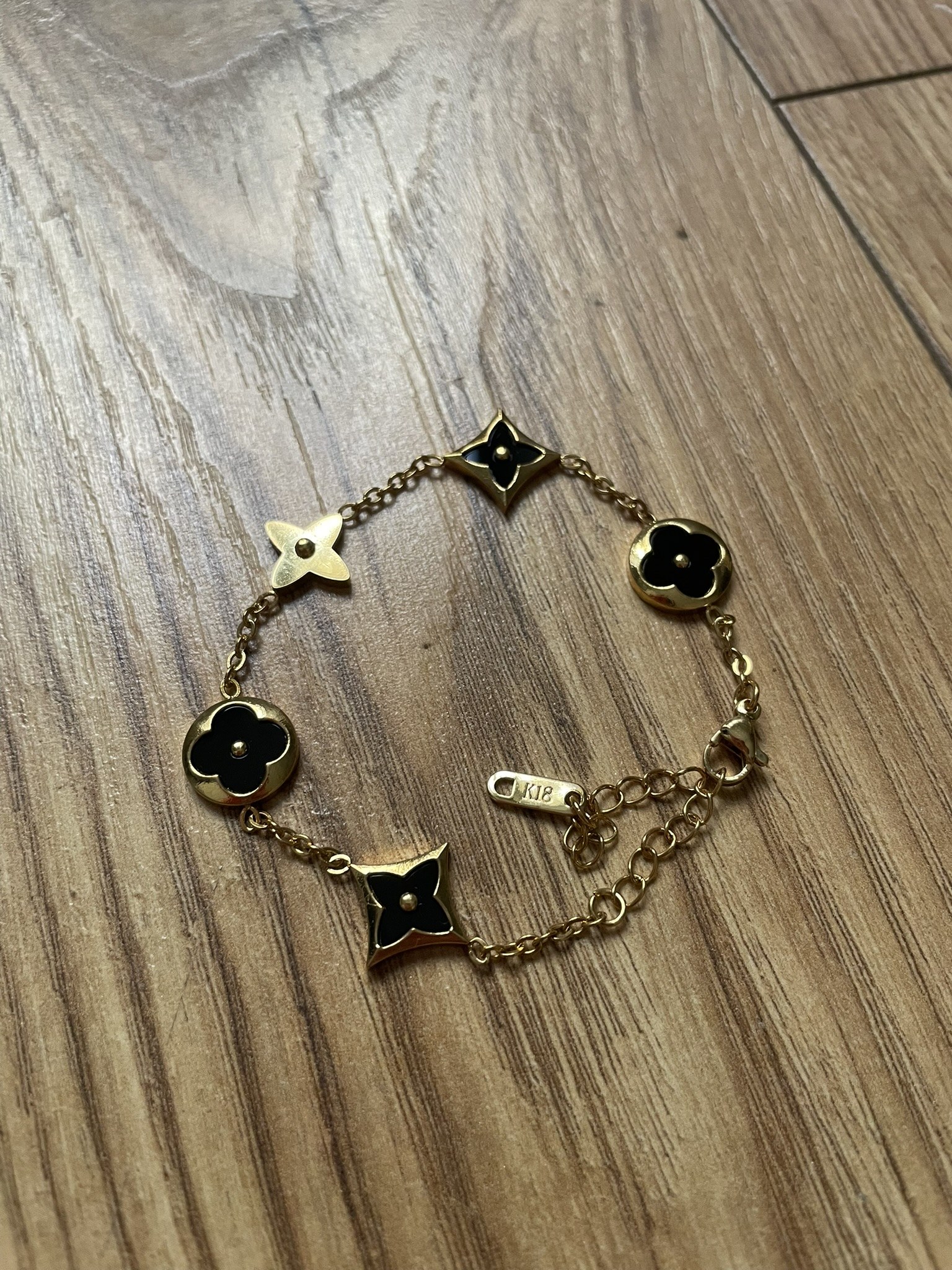 Bracelet Trèfle Noir 4
