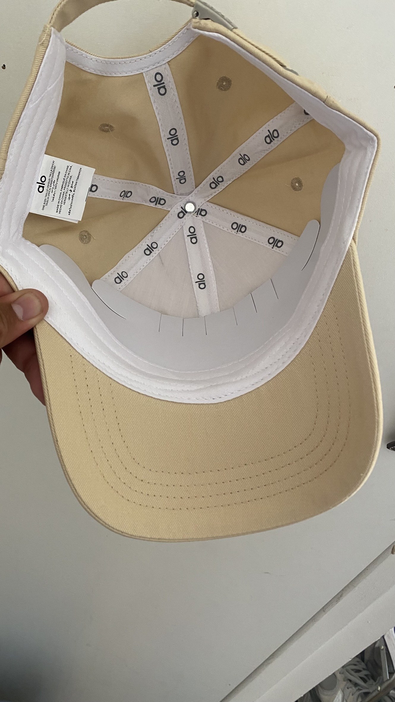 Casquette Alo Crème 6