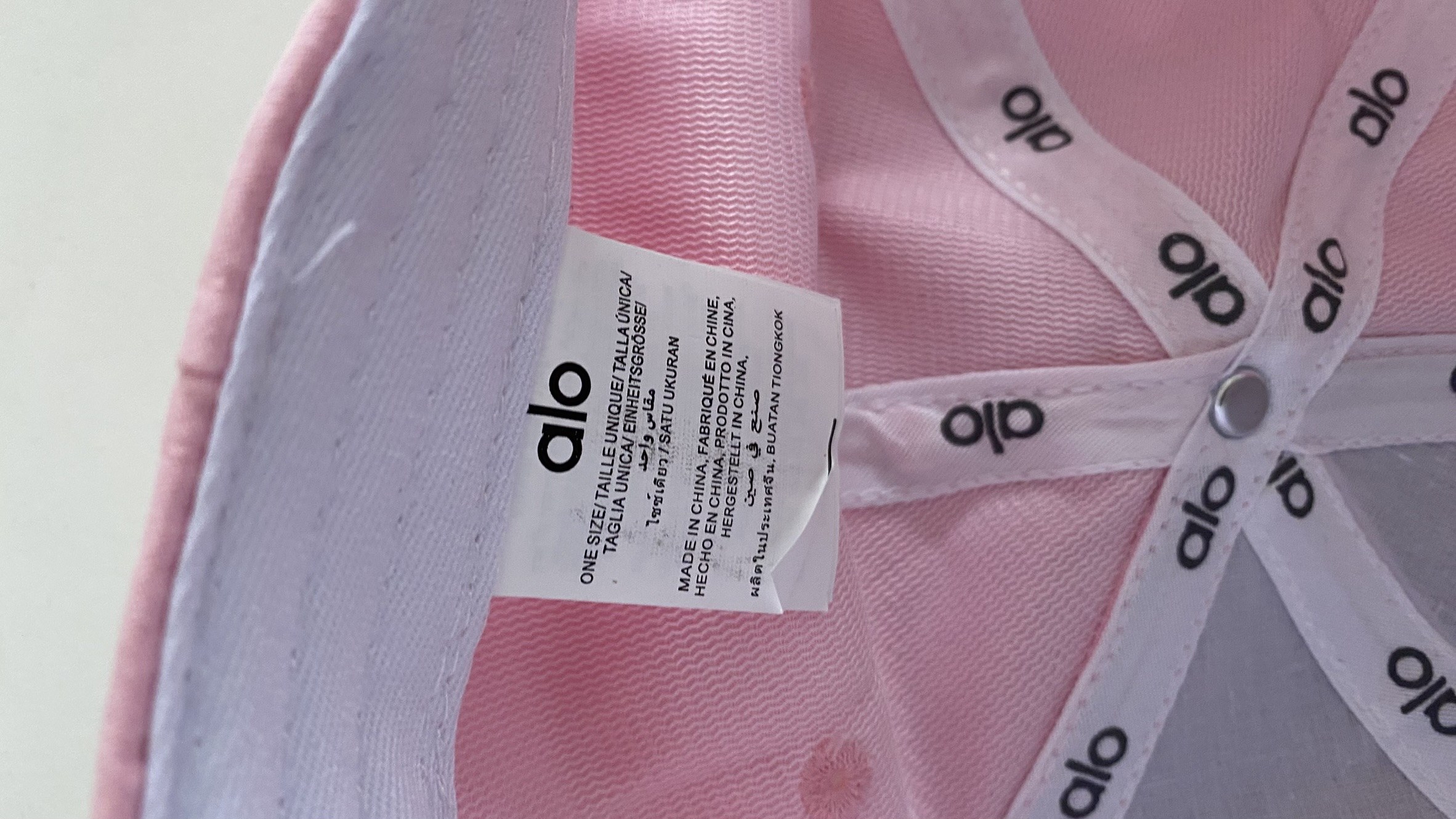 Casquette Alo Rose 5