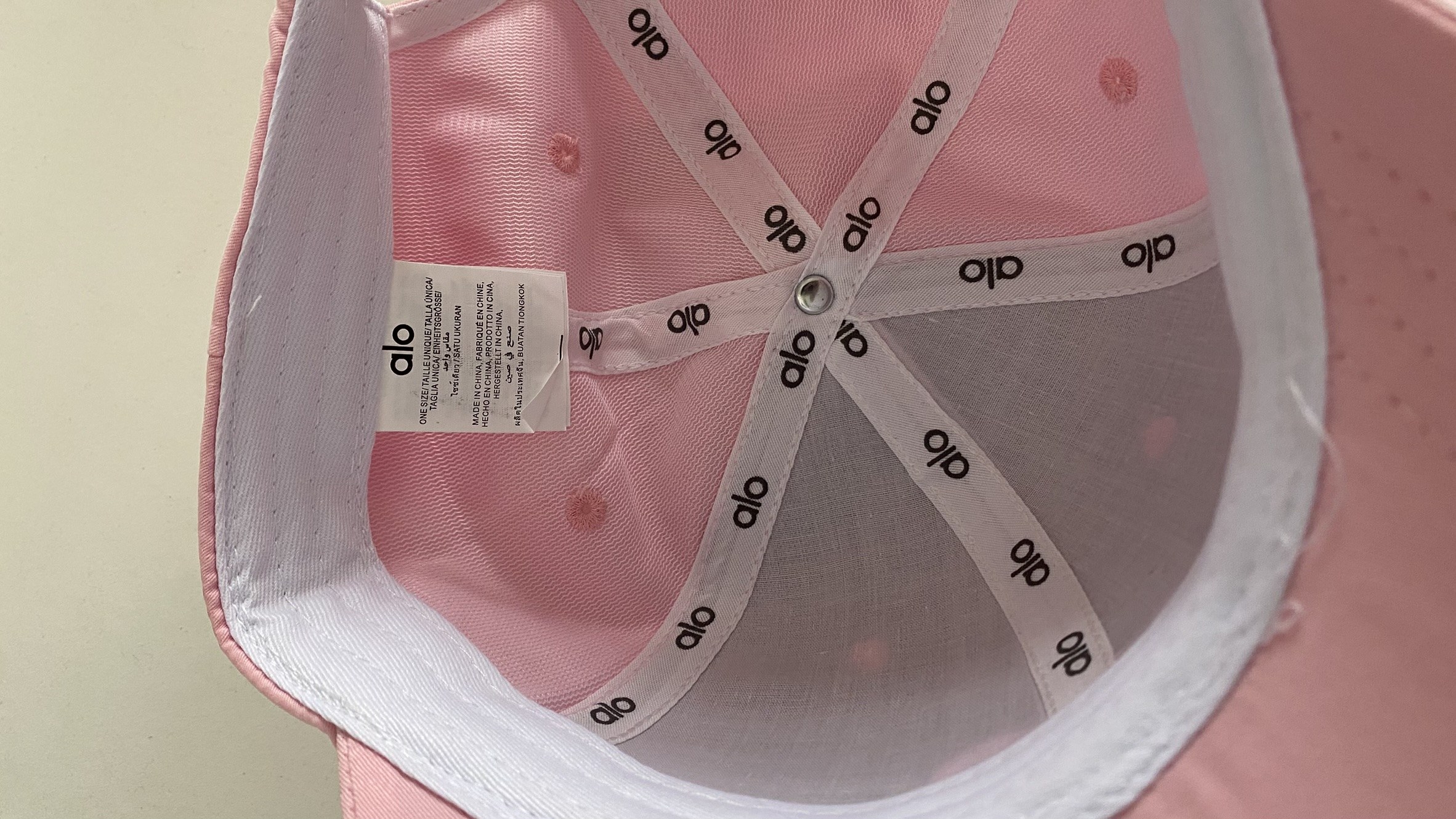 Casquette Alo Rose 4