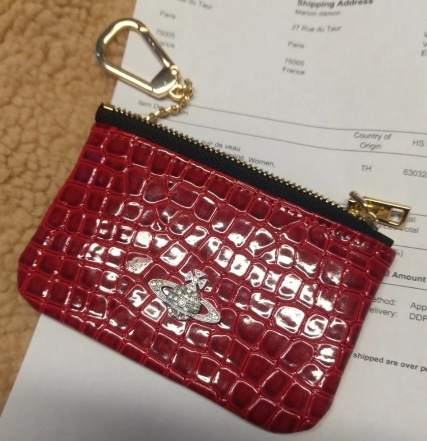 Porte-monnaie en cuir pour femme