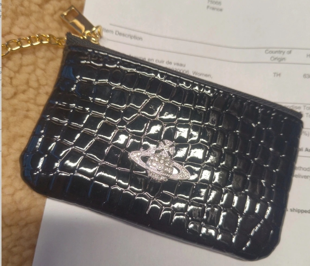 Porte-monnaie en cuir pour femme