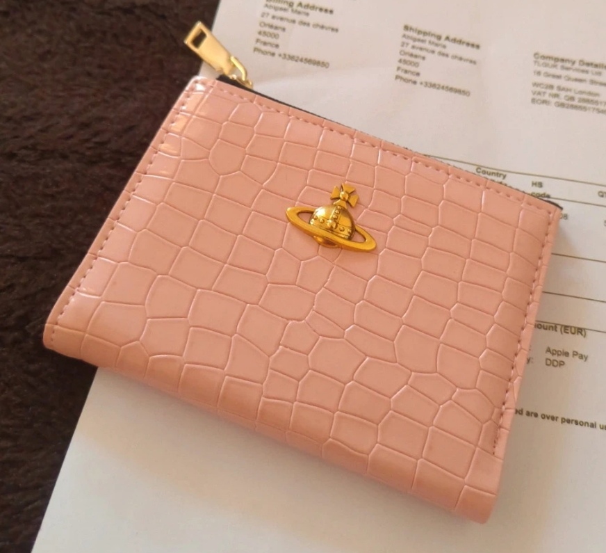 Portefeuille en cuir pour femme