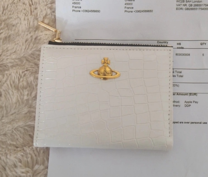 Portefeuille en cuir pour femme