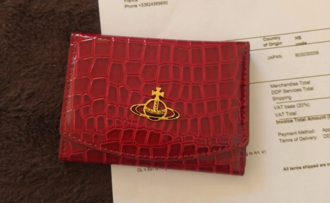 Portefeuille en cuir pour femme